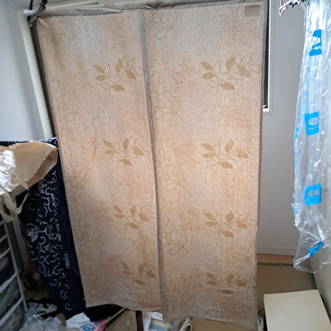 入口掛のれん棒つき