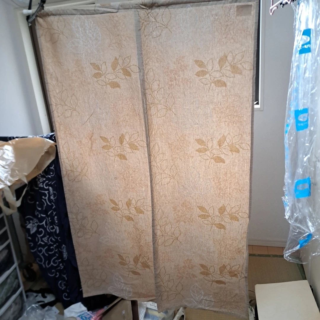 入口掛のれん棒つき