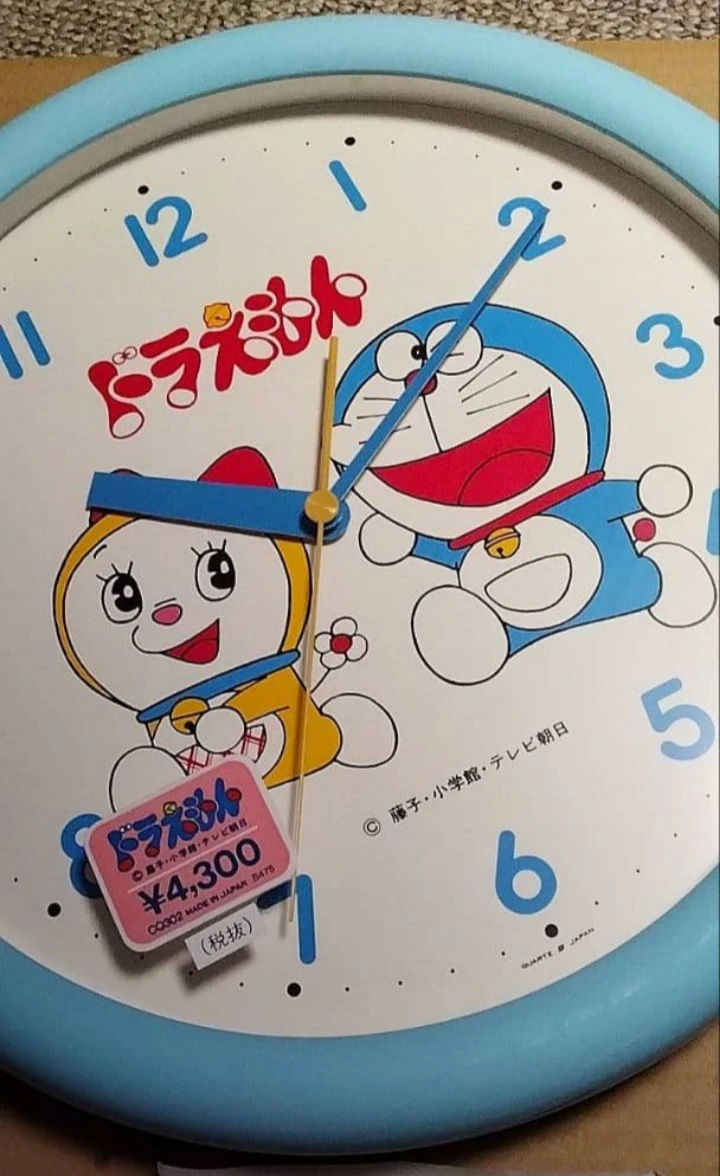 ドラえもん壁掛け時計の写真2枚目