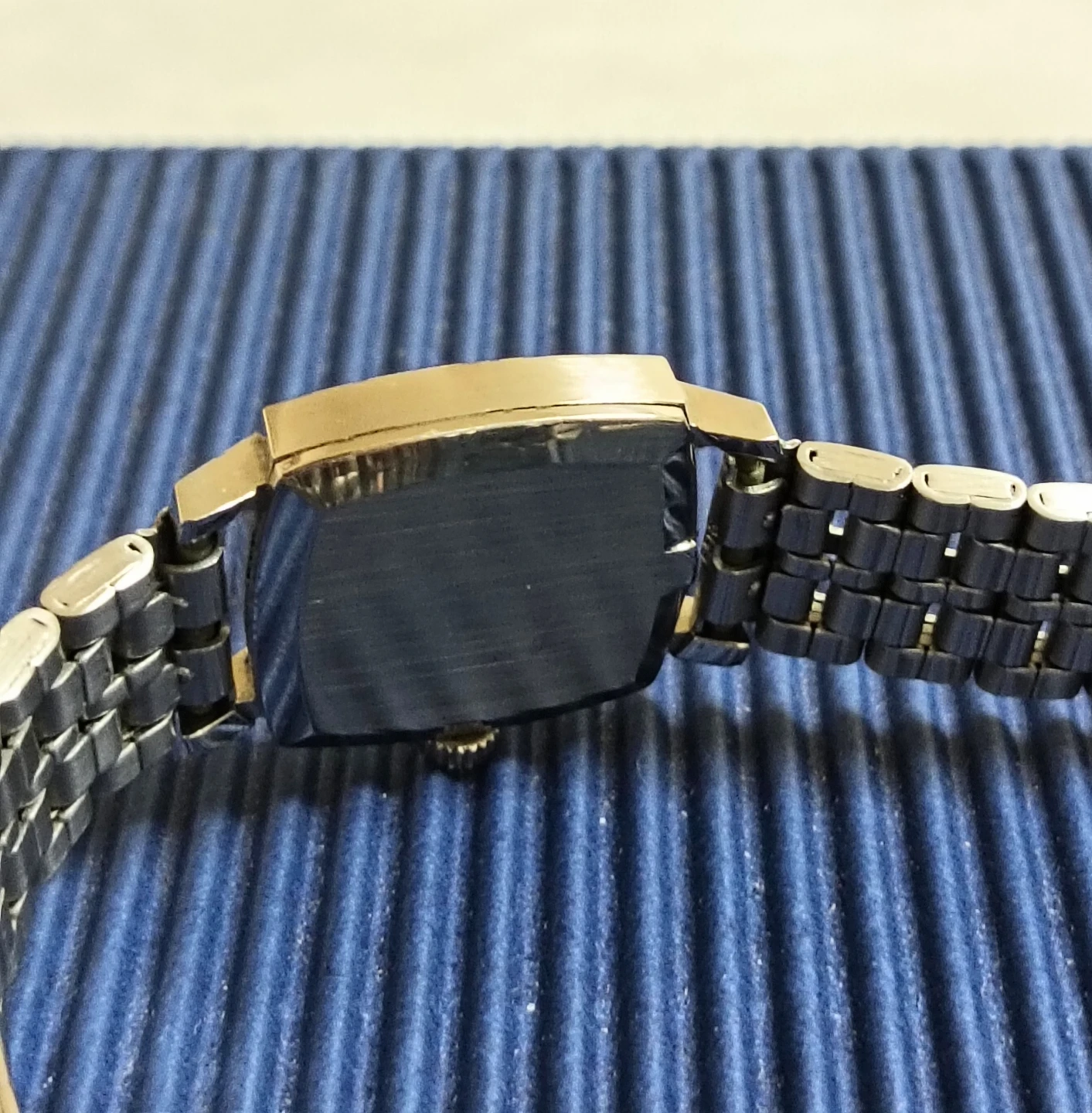 美品。OMEGA オメガ ジュネーブ 手巻き式 スクエア 腕時計の写真8枚目