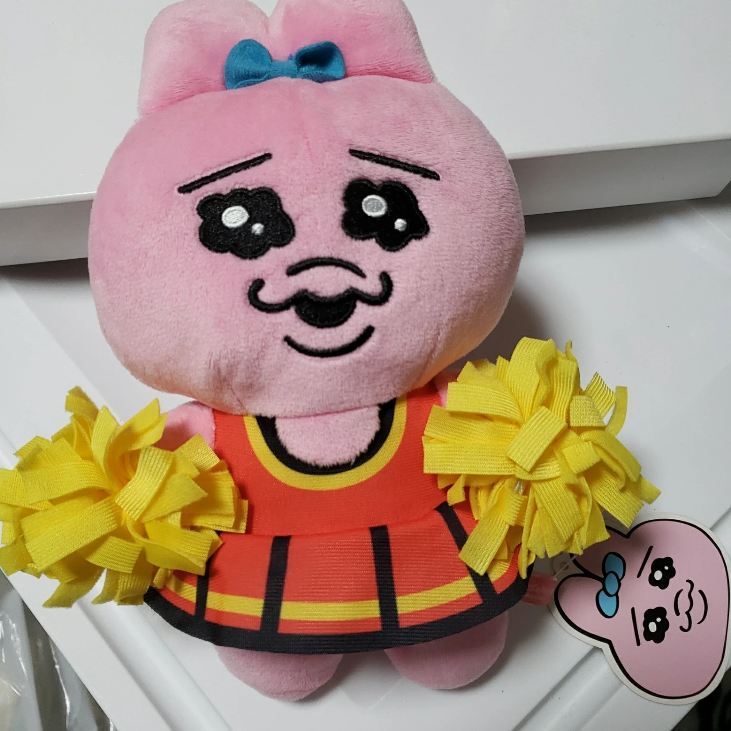 おぱんちゅうさぎ チアリーダー ぬいぐるみ