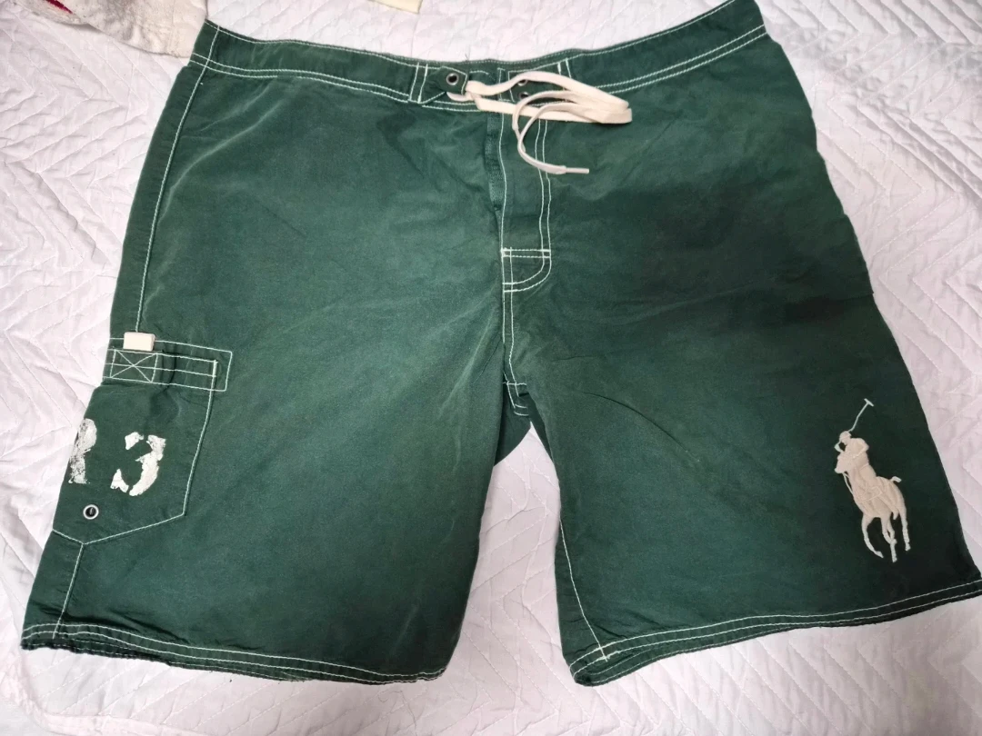 ポロラルフローレン ショートパンツ 緑 34サイズ