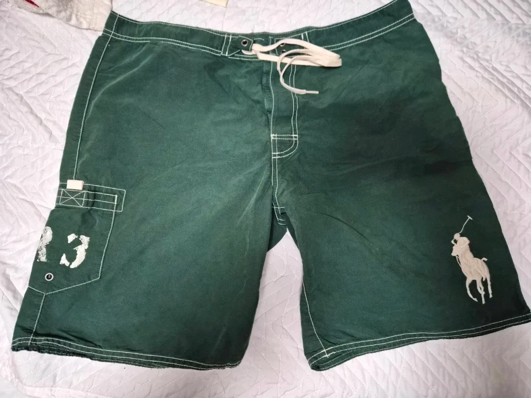 ポロラルフローレン ショートパンツ 緑 34サイズ