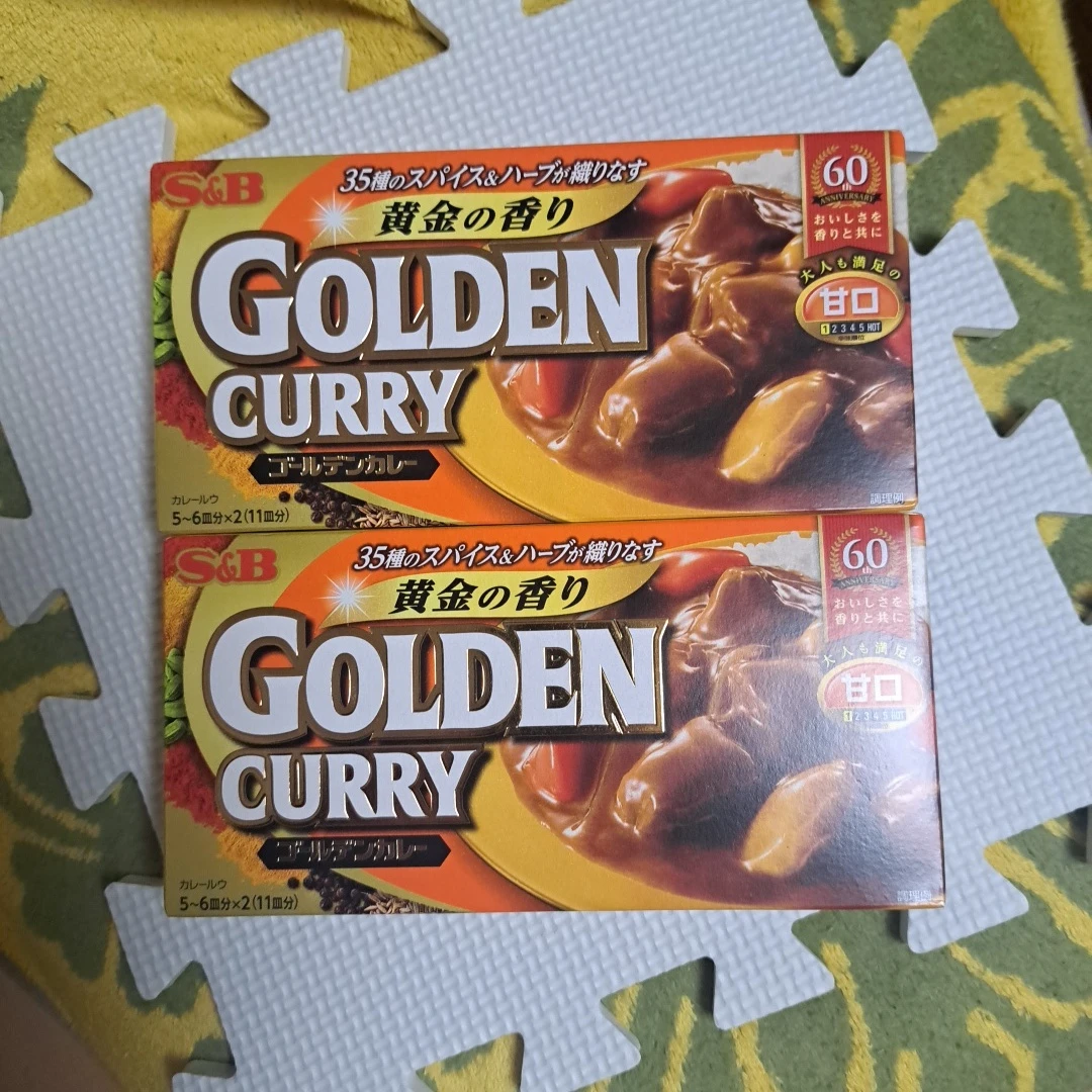 エスビー ゴールデンカレー 甘口 2箱セット