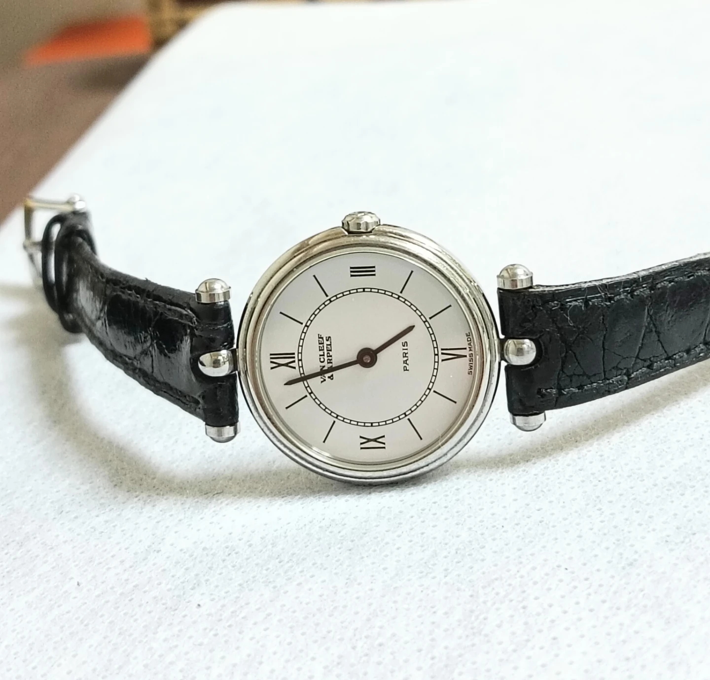 美品。Van Cleef & Arpels ヴァンクリーフ&アーペル 腕時計の写真3枚目