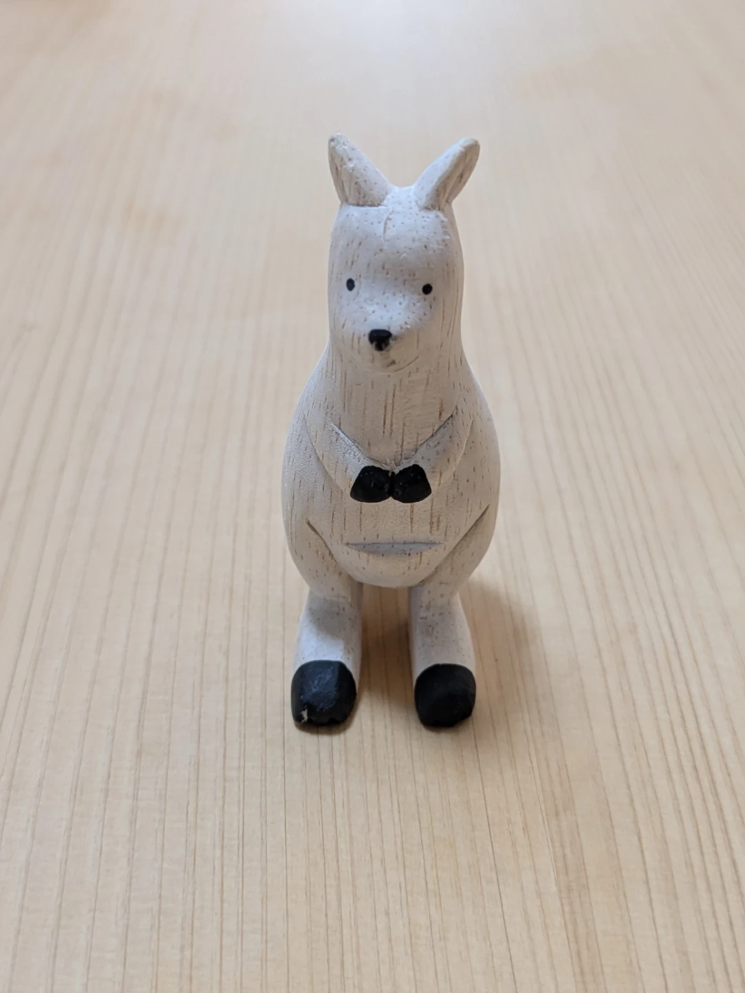 T-Lab 木製 カンガルー 置物 ぽれぽれ動物 ポレポレ動物