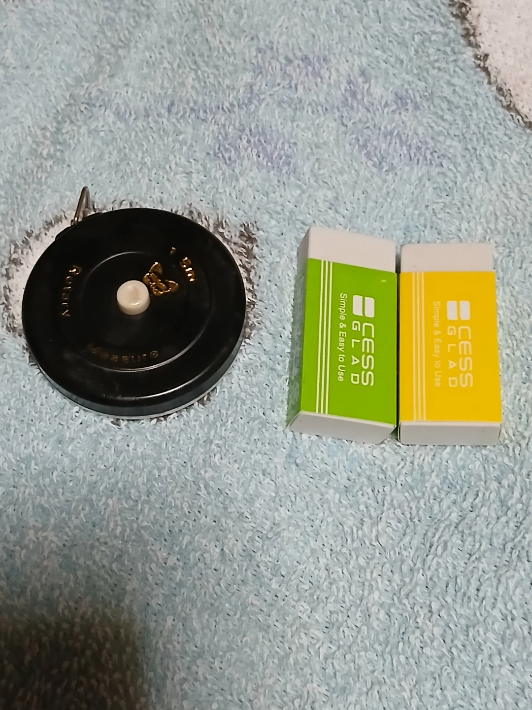 メジャーと消しゴム 3点セット