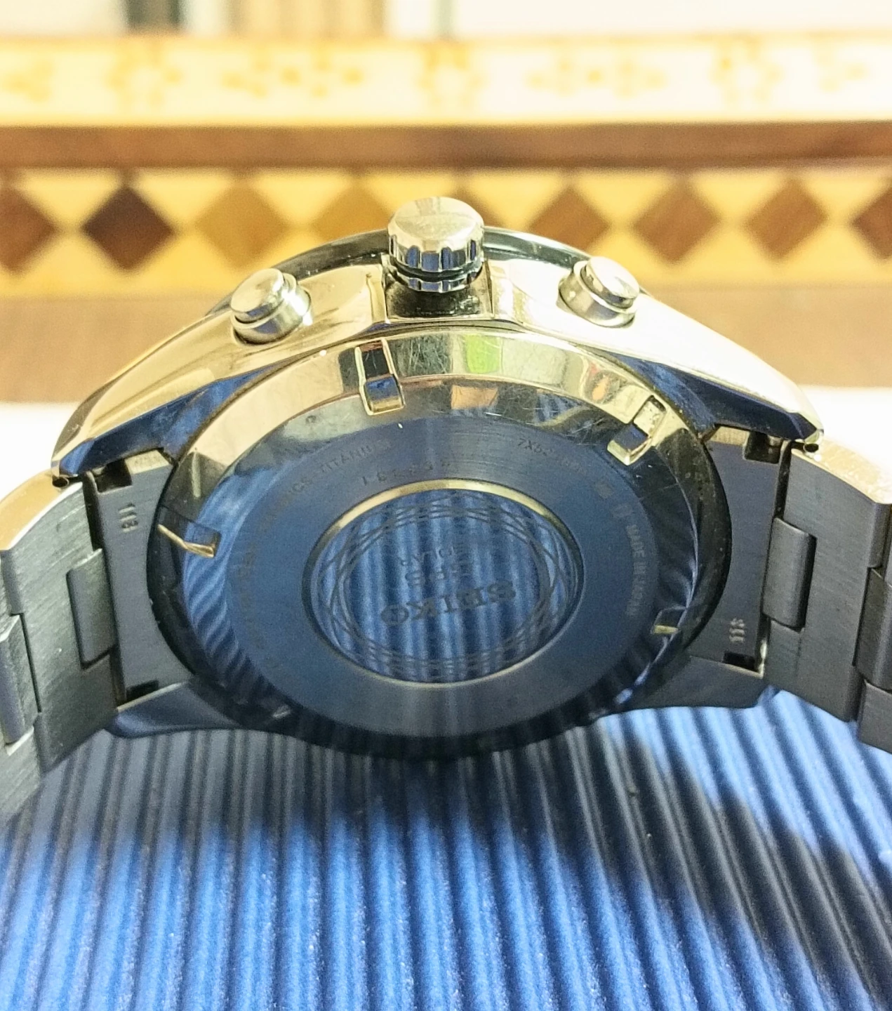 美品。SEIKO セイコー アストロン 電波GPS チタン&セラミック 腕時計の写真7枚目