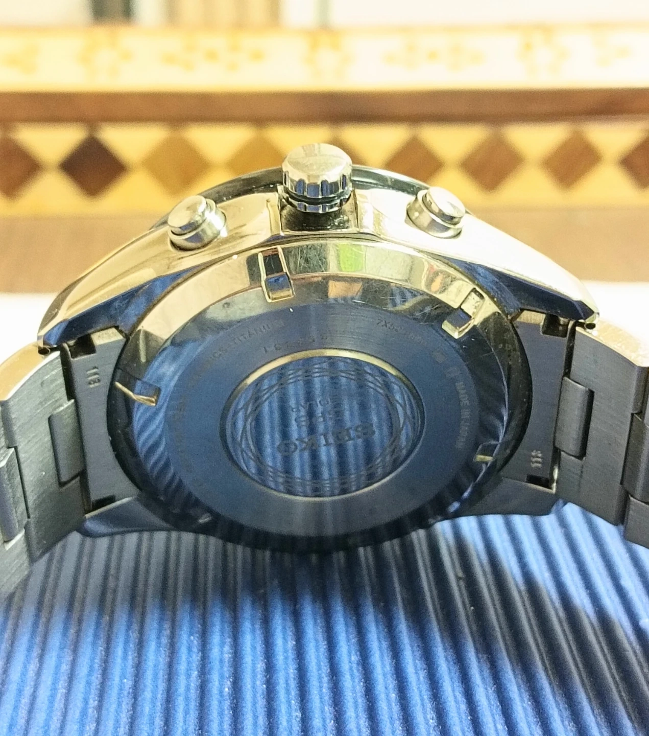 美品。SEIKO セイコー アストロン 電波GPS チタン&セラミック 腕時計の写真7枚目