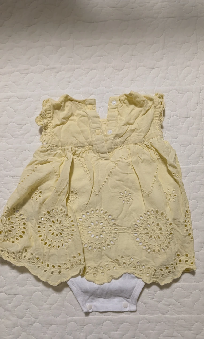プティマイン ロンパース 70cm イエローの写真5枚目