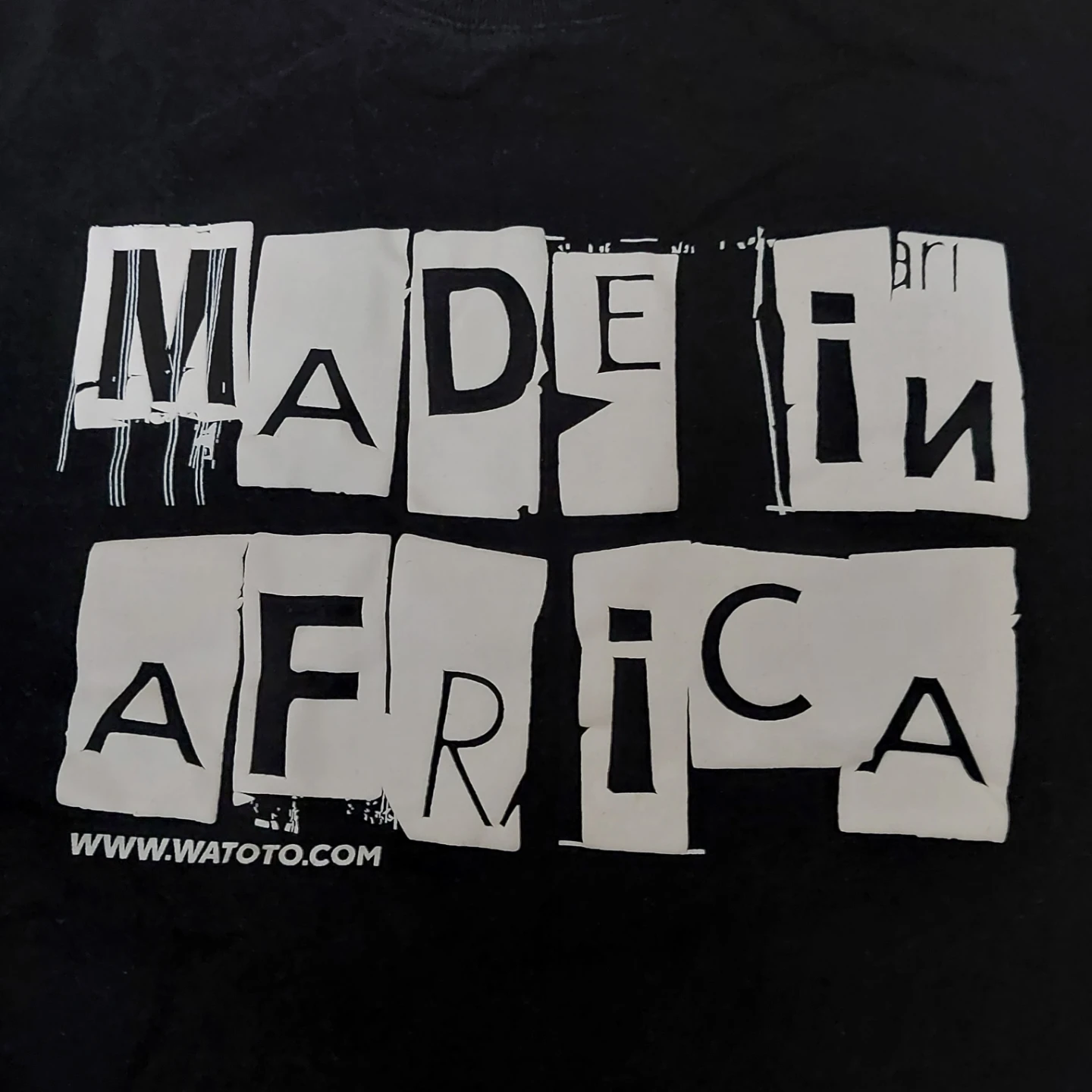 バディ プリントTシャツ 黒 Mサイズの写真2枚目