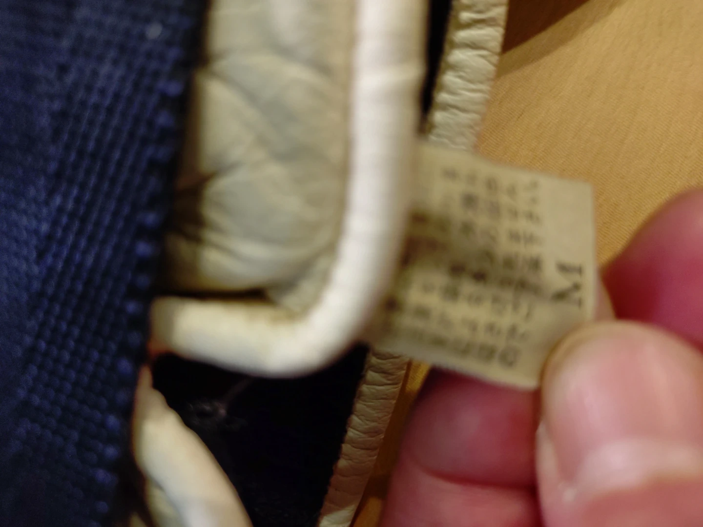 ⑤アシックス スキーグローブ 白/黒 Mサイズの写真2枚目