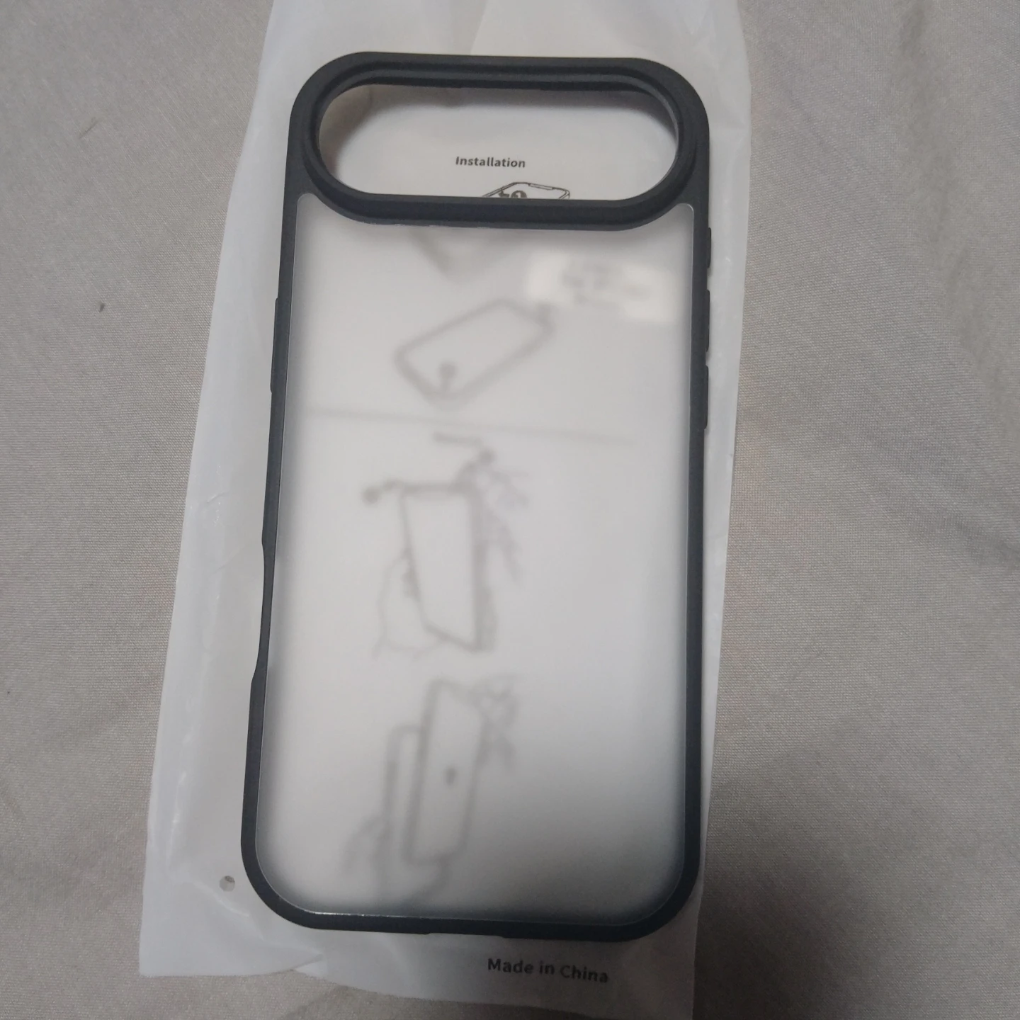 スマートフォンケース ブラック