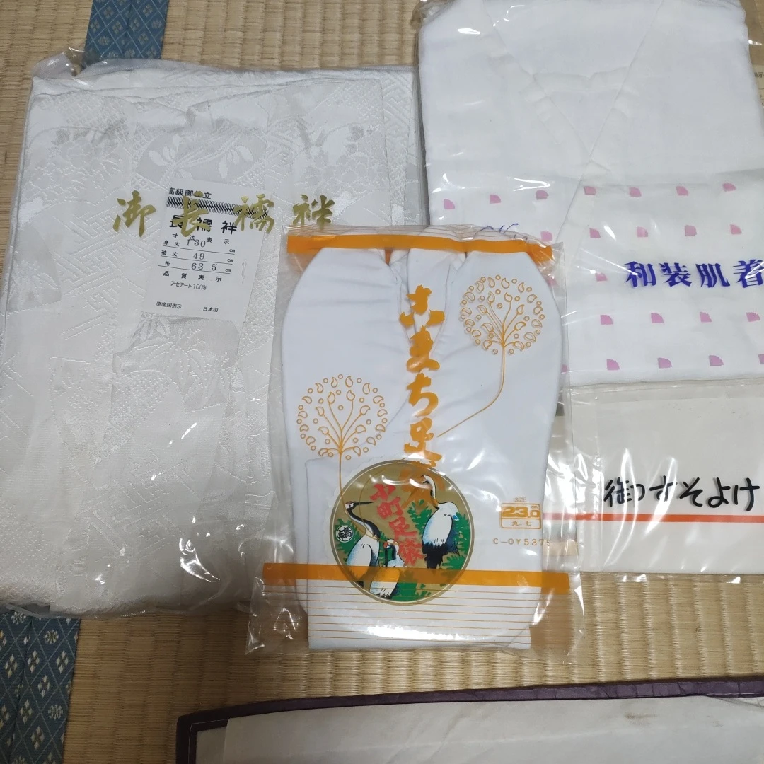 和装小物セット 長襦袢 足袋 肌着 裾よけ