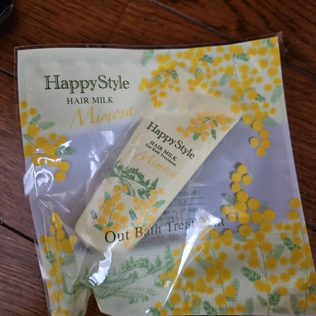 ハッピースタイル ヘアミルク ミモザ