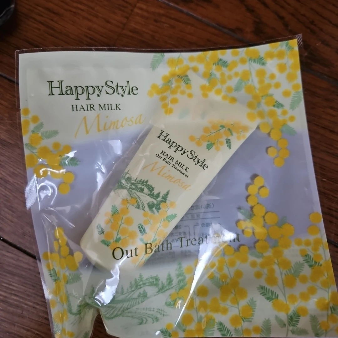 ハッピースタイル ヘアミルク ミモザ