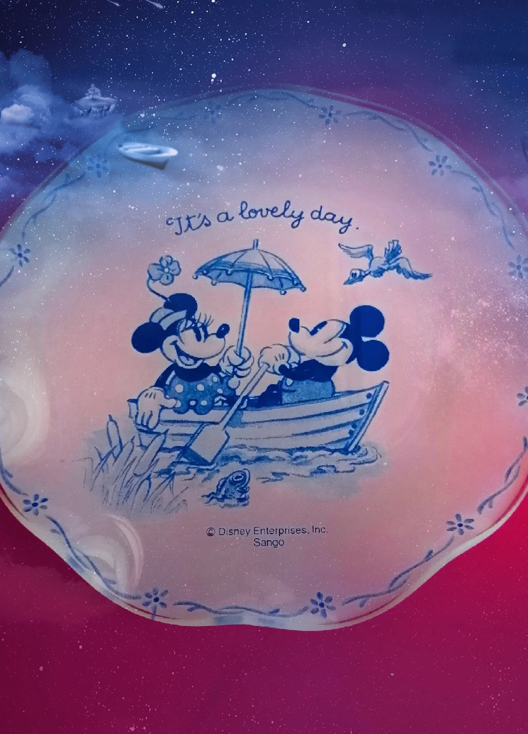 🅢🅐🅛🅔 ¥850→¥550 ☘️🪷 Disney お皿 2枚set《非売品》🪷☘️の写真2枚目