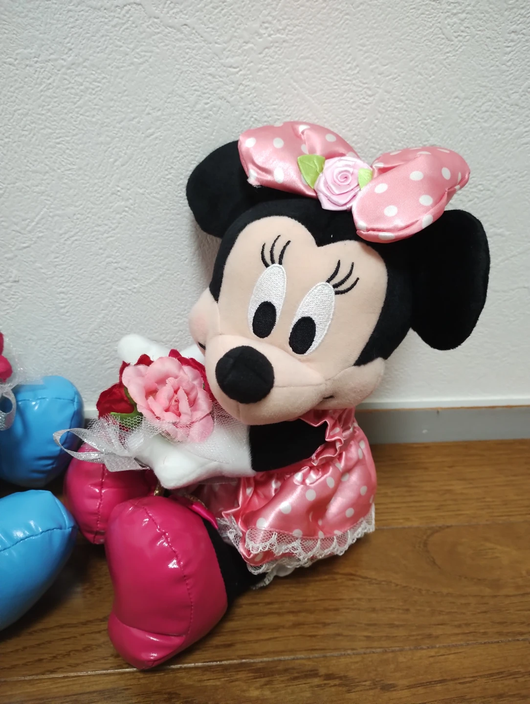 ディズニー ミッキー ミニー ぬいぐるみ 電報 ウェディングの写真3枚目