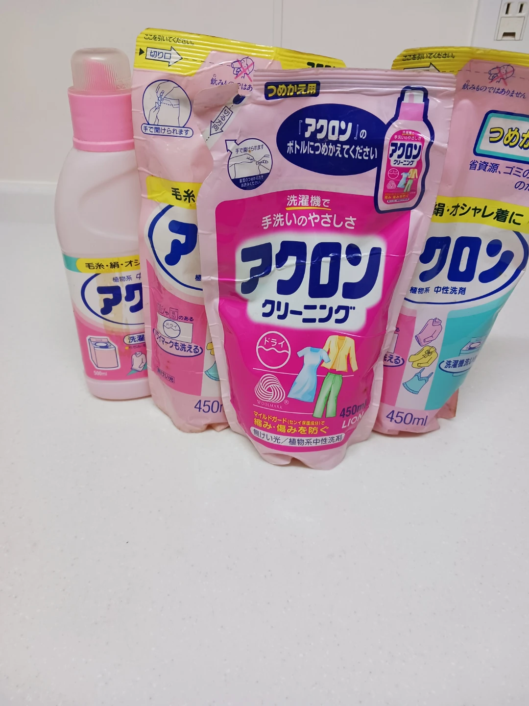 ライオン アクロン 洗濯用洗剤セット