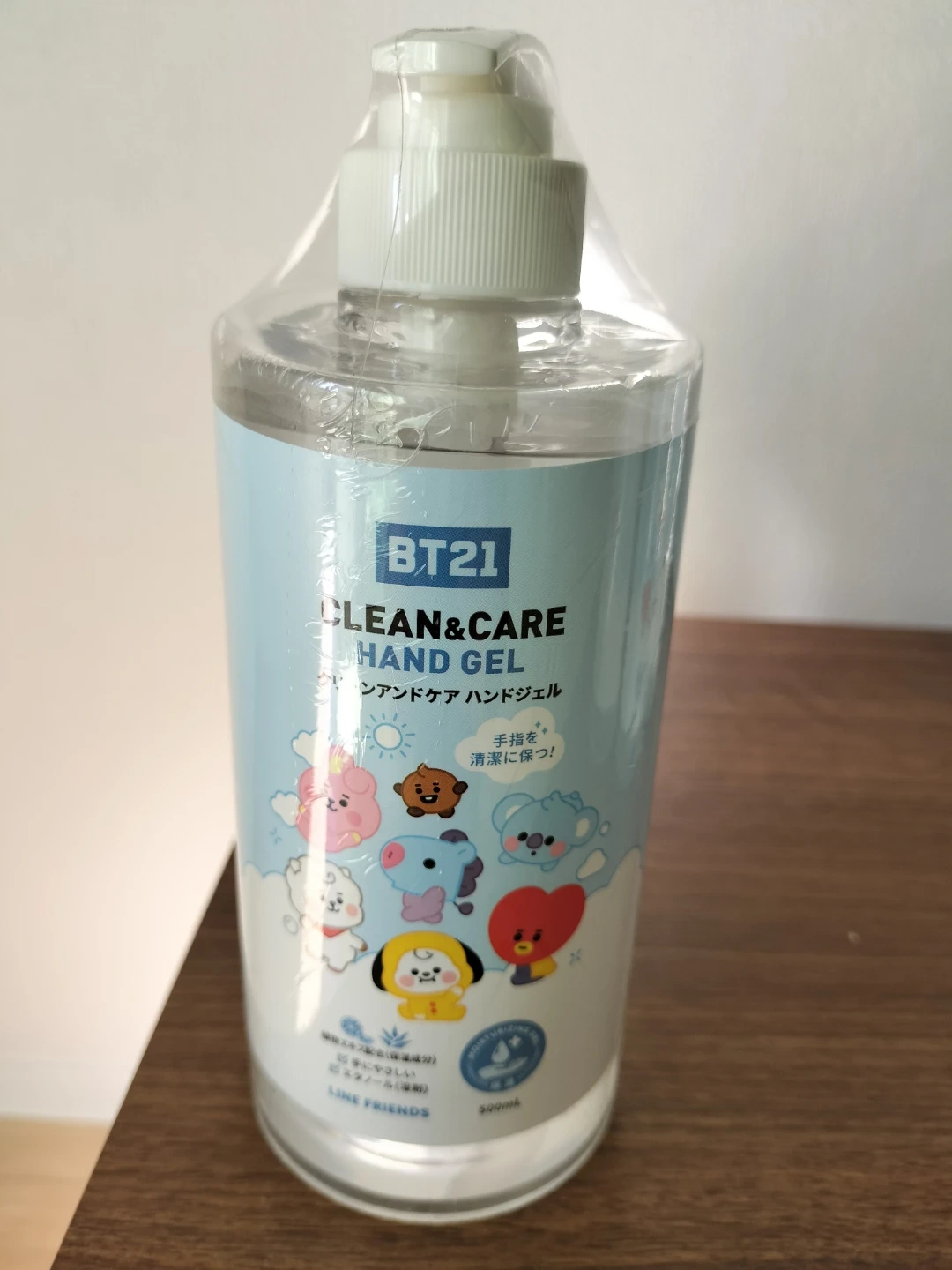 BT21 ハンドジェル 500ml 5本セット