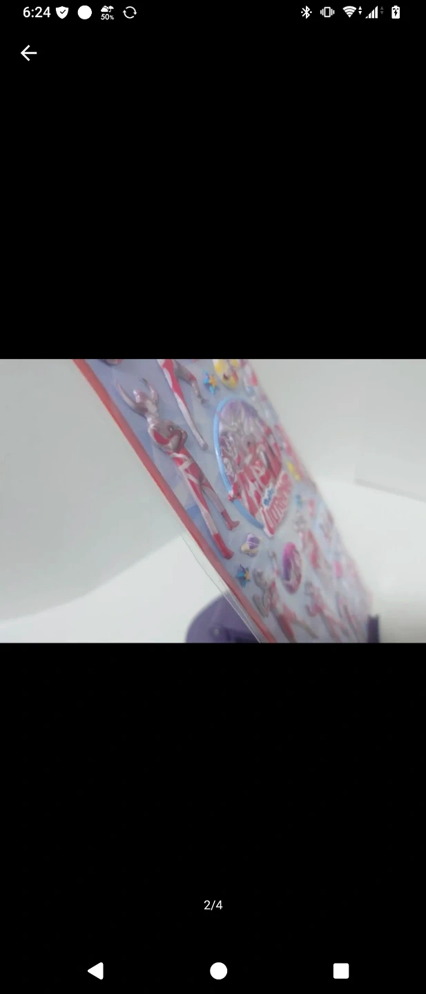ウルトラマン 立体シール 2枚セット 輸入品の写真2枚目