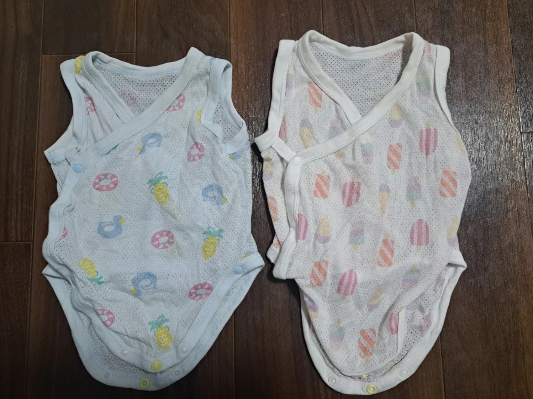 ユニクロ ベビー肌着 60cm 2枚セット