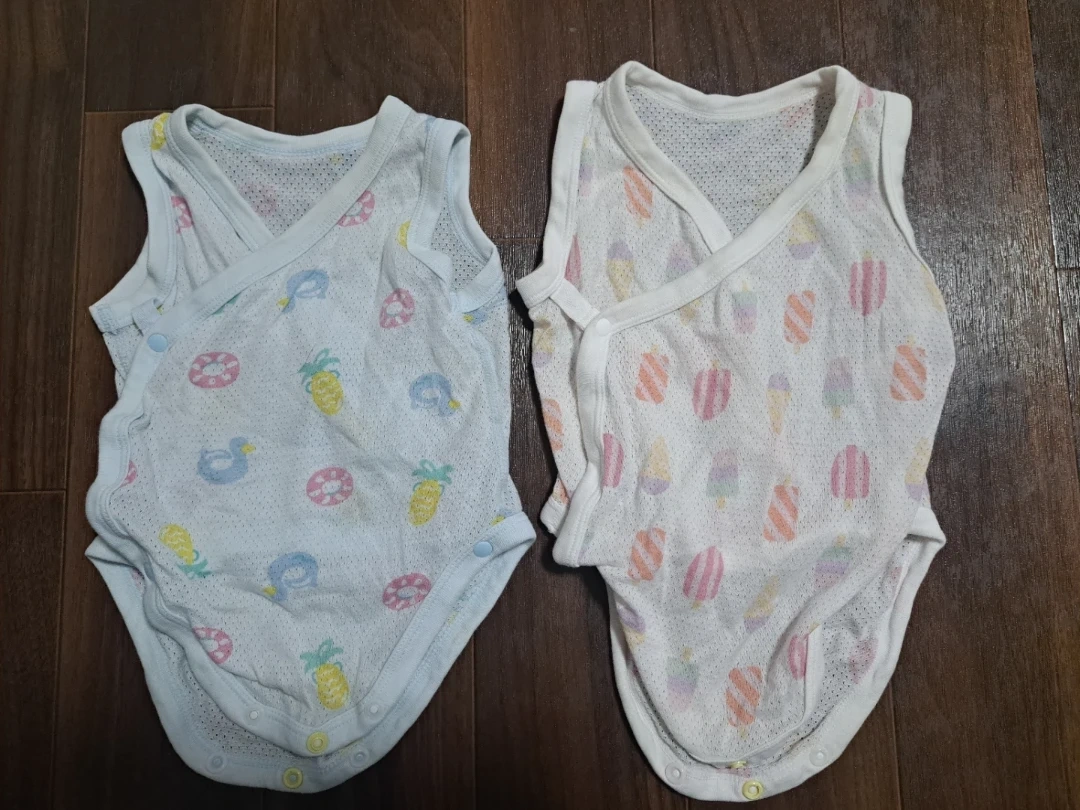 ユニクロ ベビー肌着 60cm 2枚セット