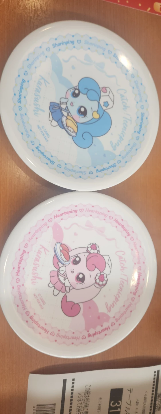 くら寿司 キャッチ！ティニピン プレート 2種