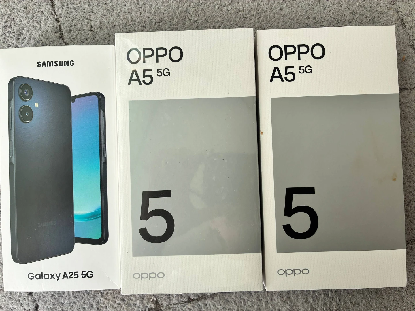 サムスン Galaxy A25 5G他 スマートフォン空箱
