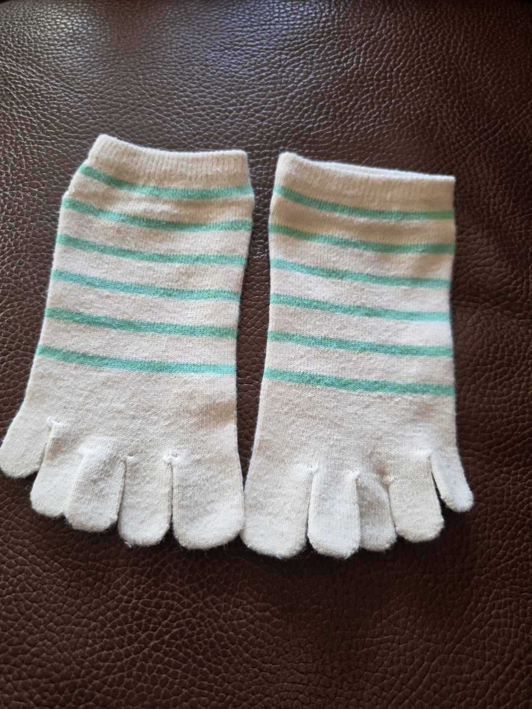 5本指ソックス ヨット柄 ボーダーソックス🧦