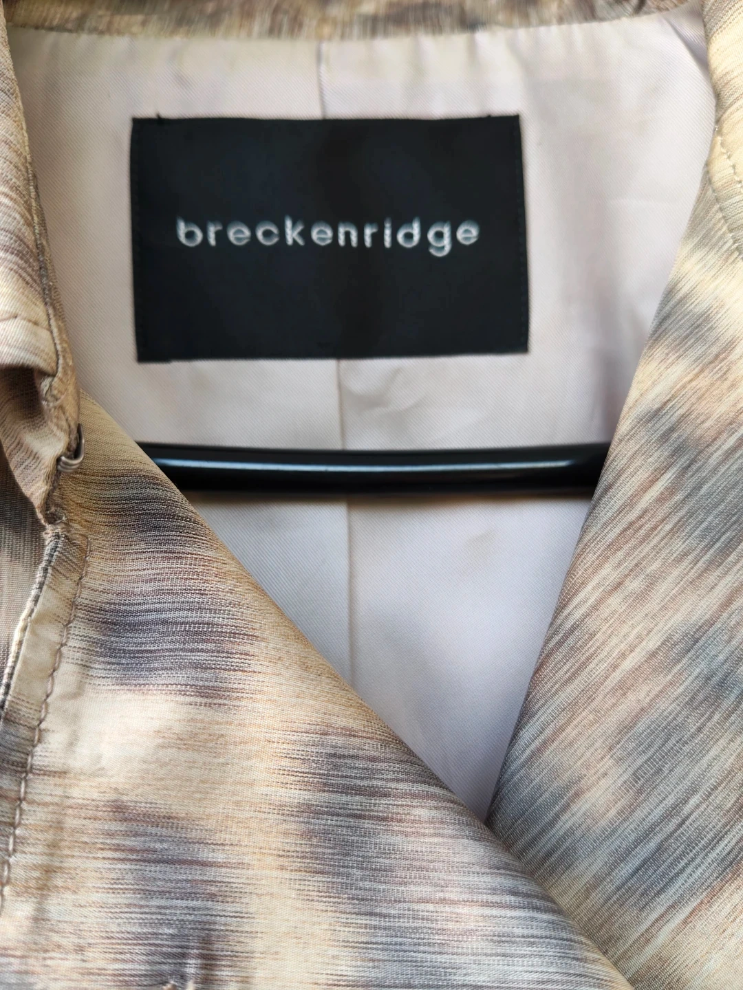 ブレッケンリッジ レオパード柄 ジャケット 40サイズの写真3枚目