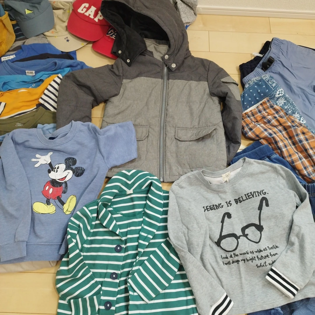 男の子 子供服まとめ売り120〜130 35点以上　ノースフェイスの写真3枚目