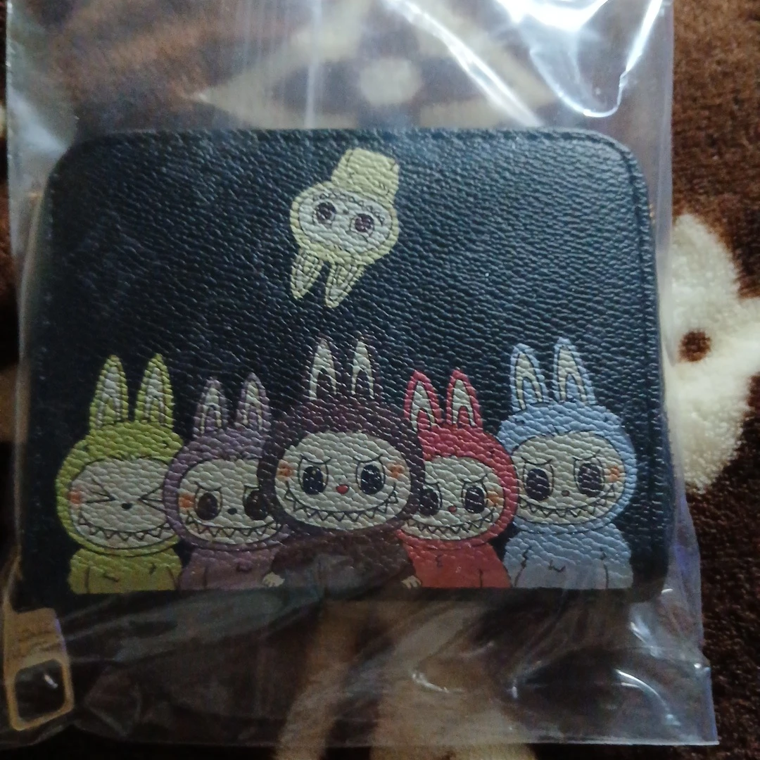 💗らぶぶコンパクト財布 ブラック