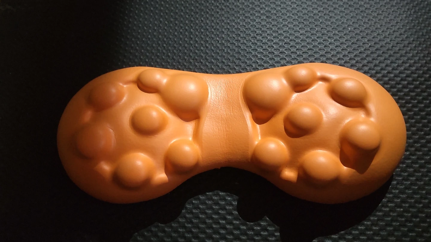 マッサージクッション 指圧代用器 オレンジ