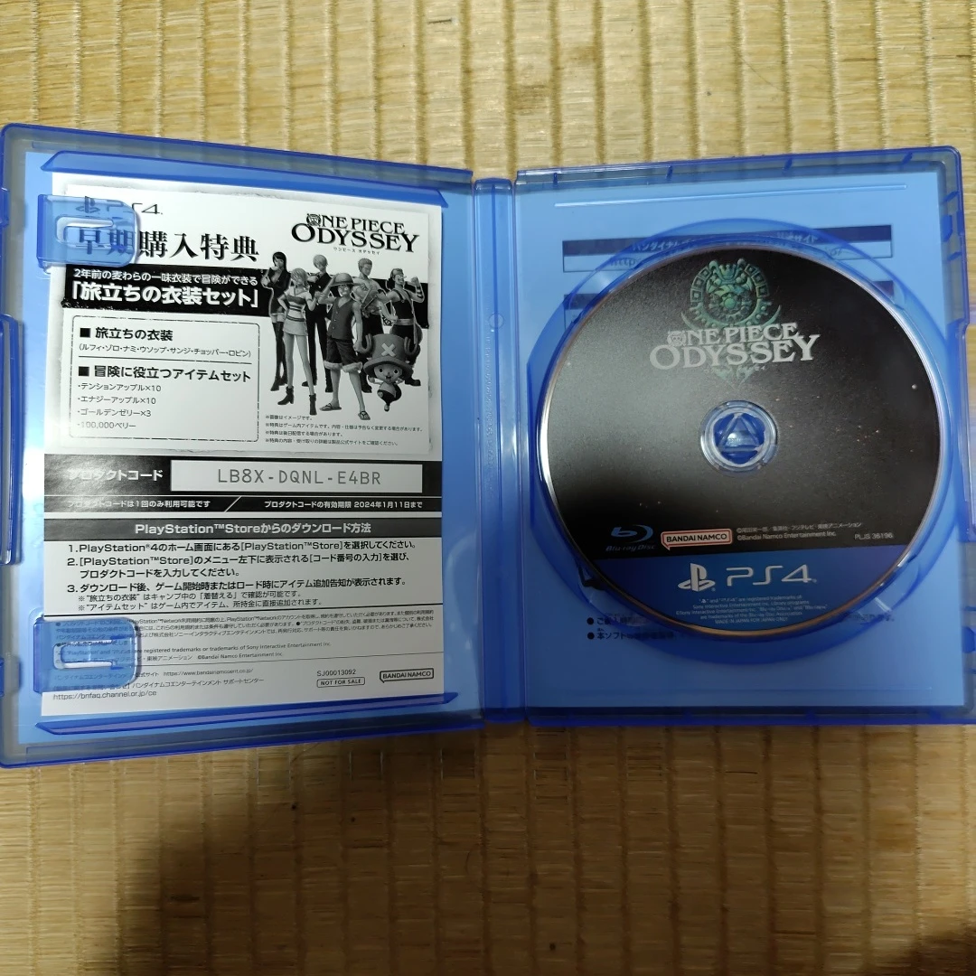 PS4 ワンピース オデッセイ(中古)の写真3枚目