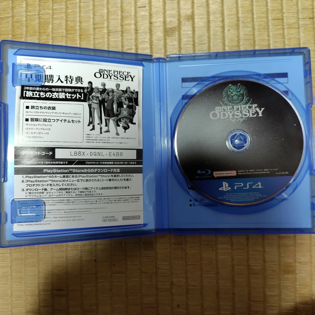PS4 ワンピース オデッセイ(中古)の写真3枚目
