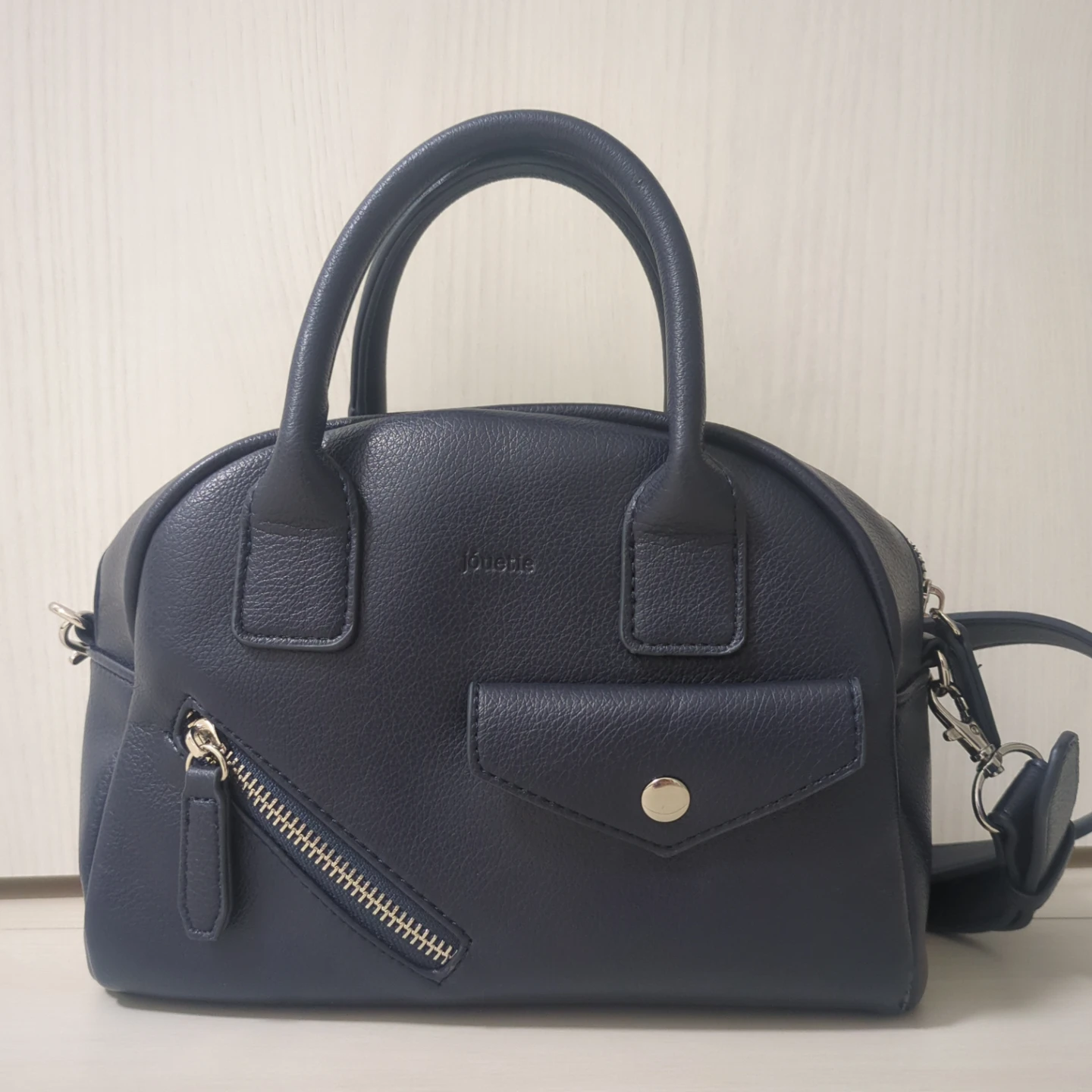 ジュエティ 2way ショルダーバッグ ネイビー