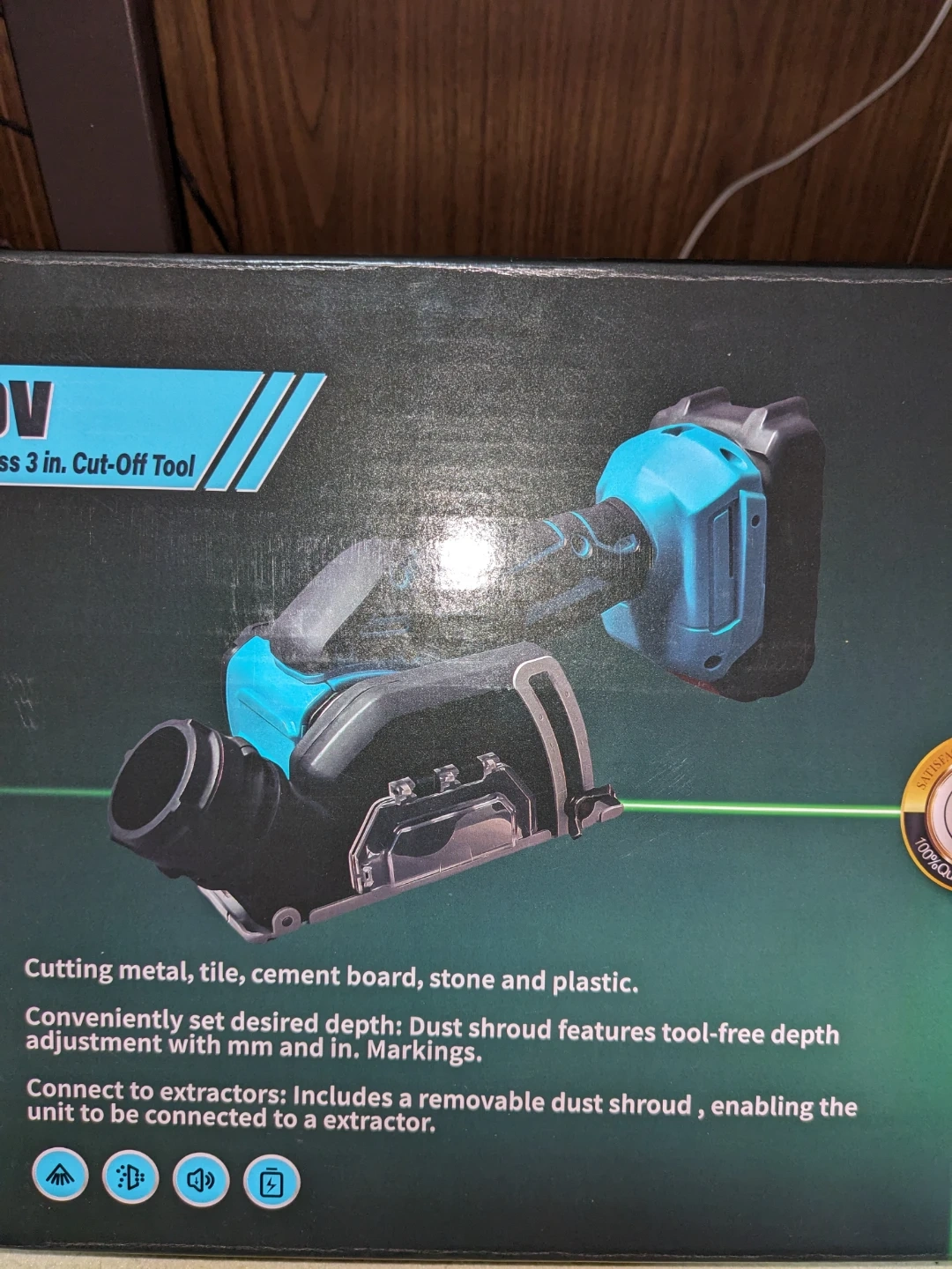 20V 充電式3インチカットオフツール