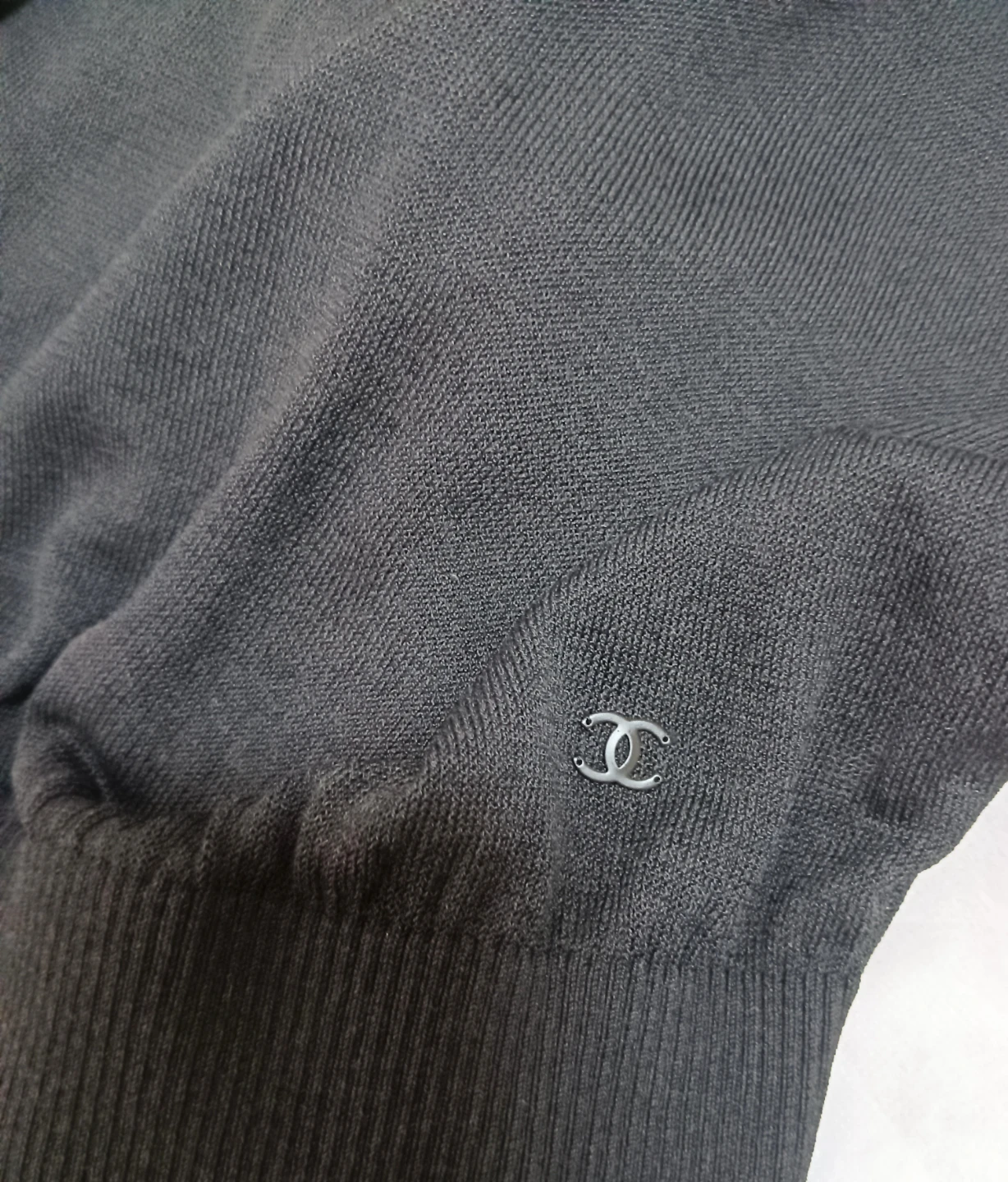 未使用近い美品。CHANEL シャネル ニット ワンピース チュニックの写真7枚目