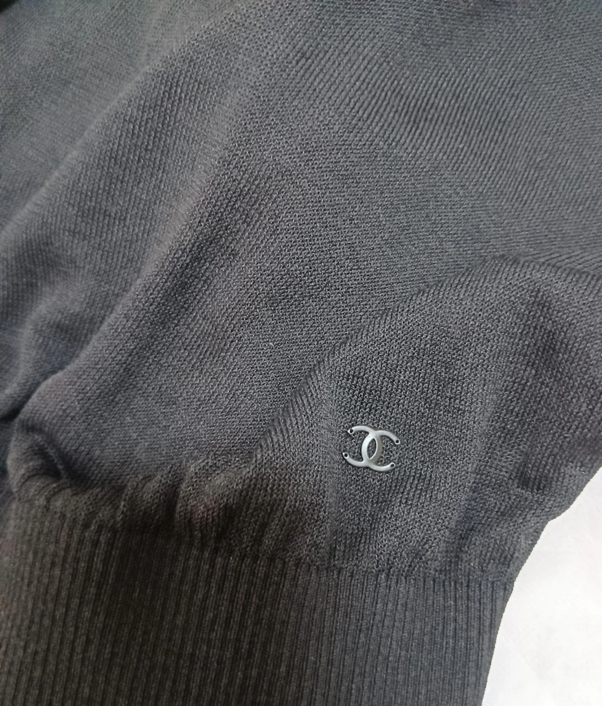 未使用近い美品。CHANEL シャネル ニット ワンピース チュニックの写真7枚目