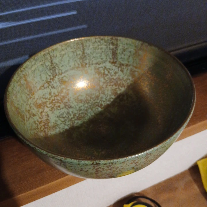 抹茶碗 陶器 貫入釉の写真2枚目