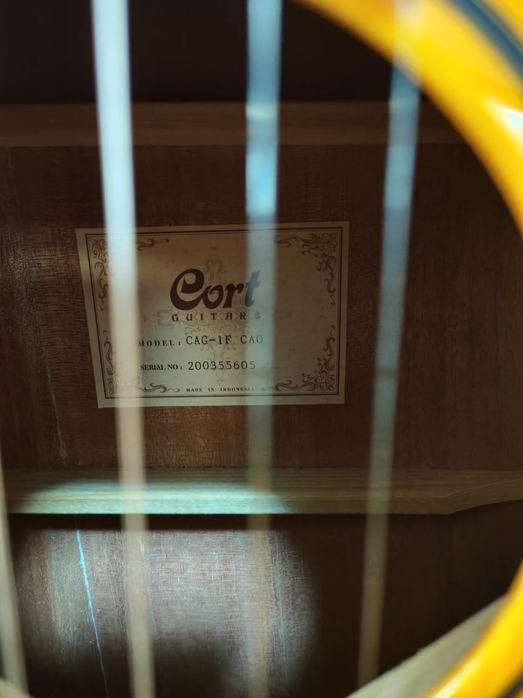 Cort CAG-1F CAOの写真3枚目