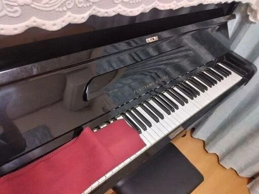 フクヤマピアノ アップライトピアノ ブラック