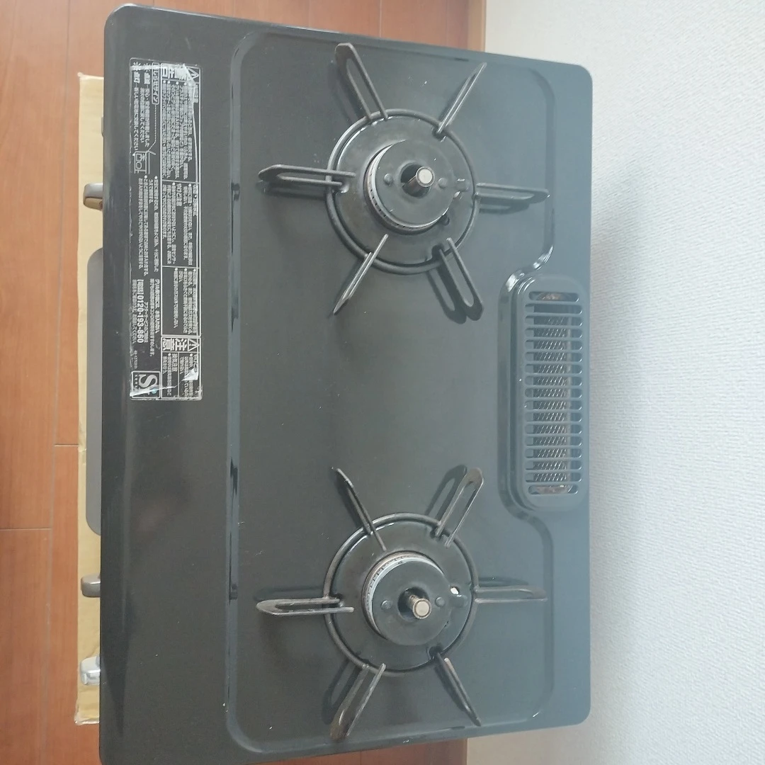 パロマ ガステーブル IC-S37BM-L LPガス用の写真2枚目