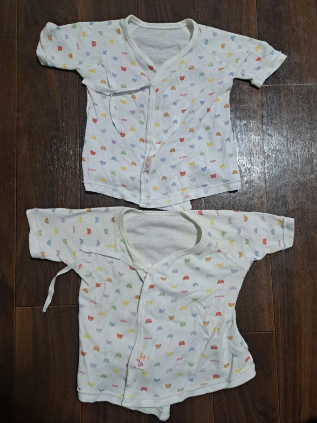 赤ちゃん城 短肌着 2枚セット 50-60cm