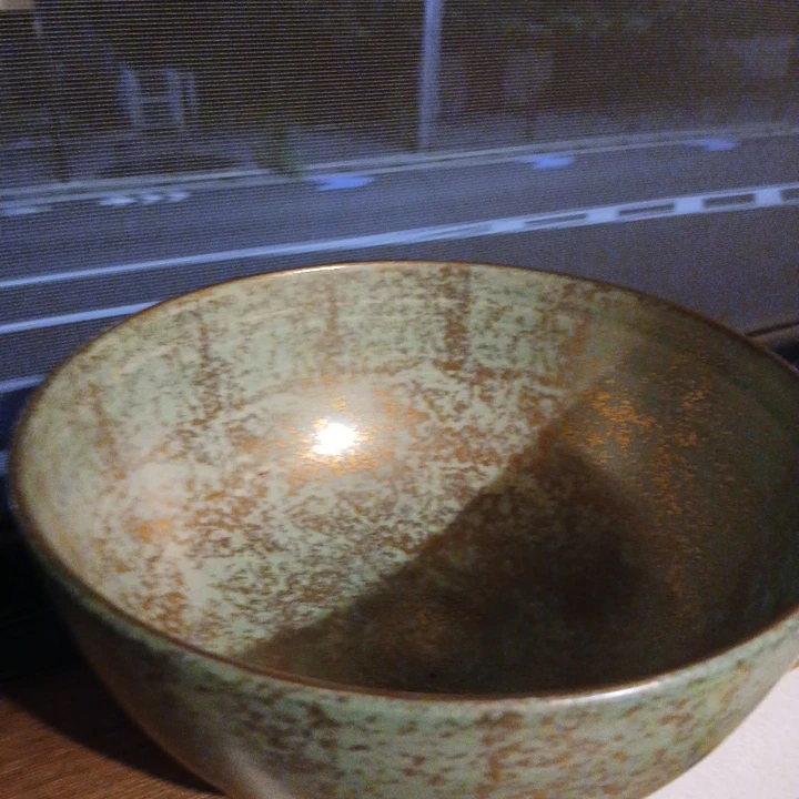 抹茶碗 陶器 貫入釉の写真4枚目