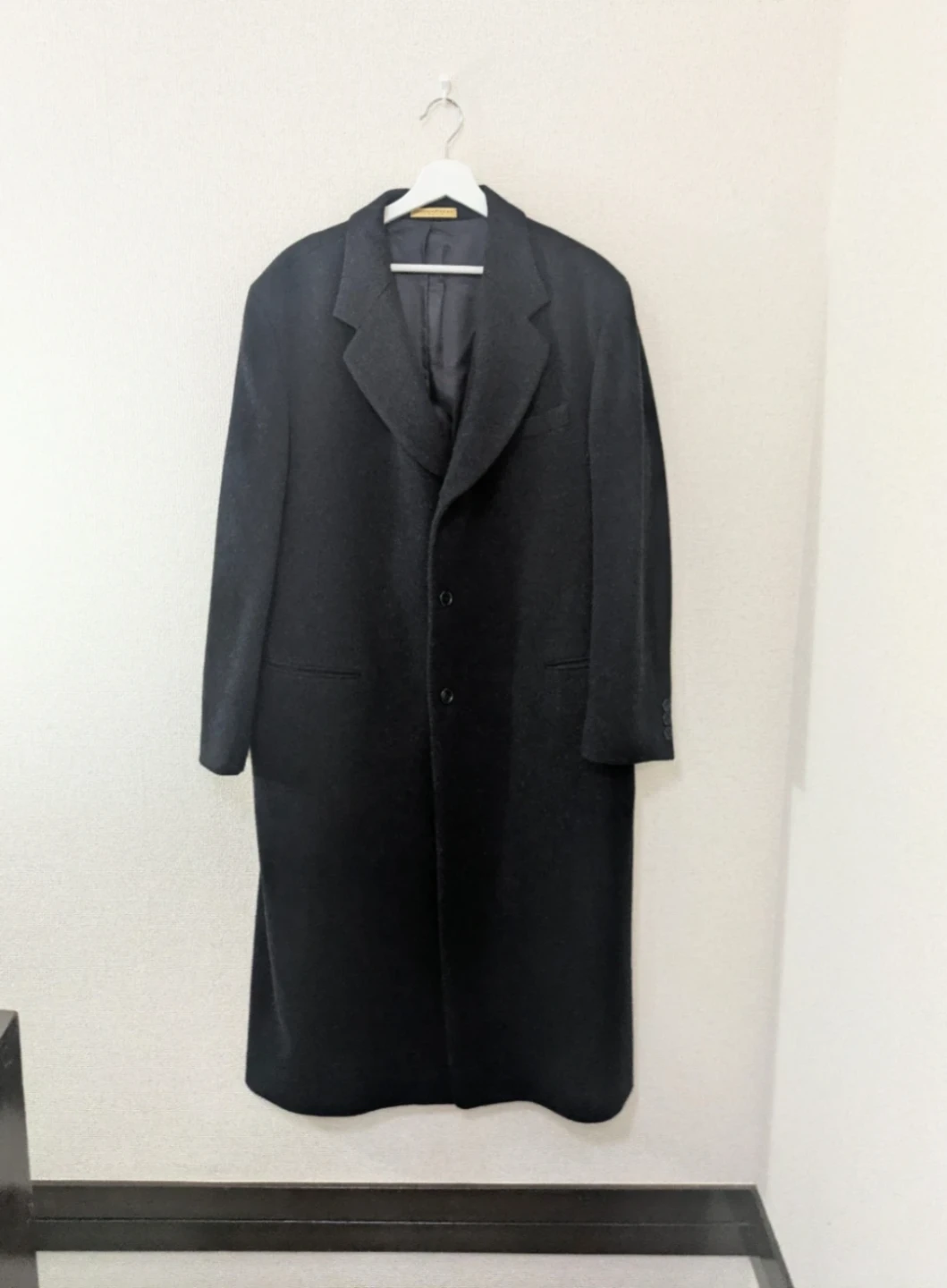 ダナキャラン カシミヤ100% ロングコート ブラック 42