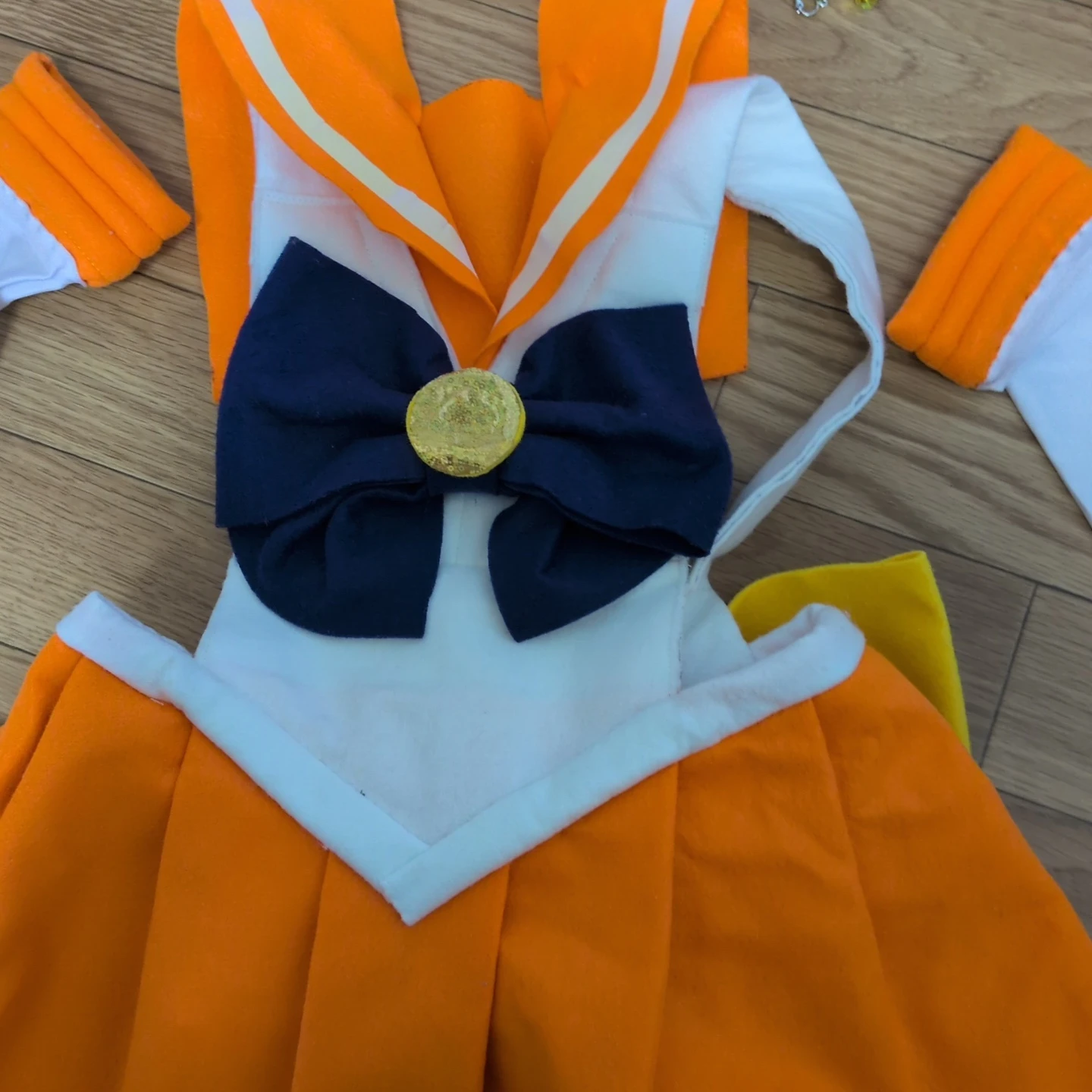 キッズ　セーラー戦士 コスプレ衣装セット　ハロウィン　仮装の写真3枚目