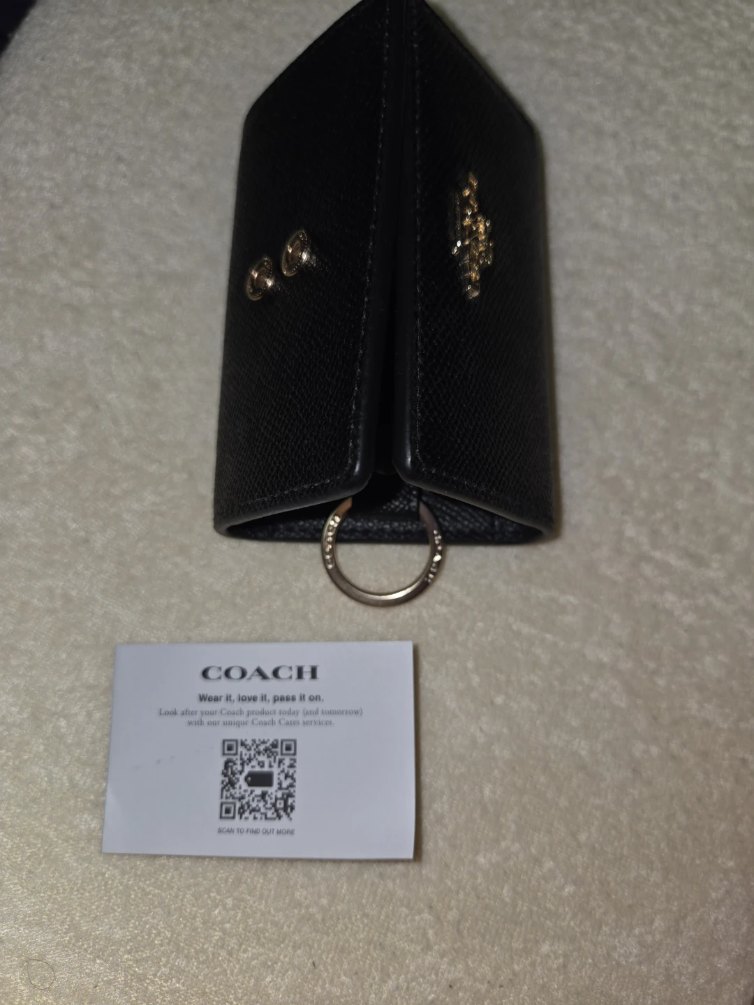 COACH ファイブリングキーケースの写真3枚目