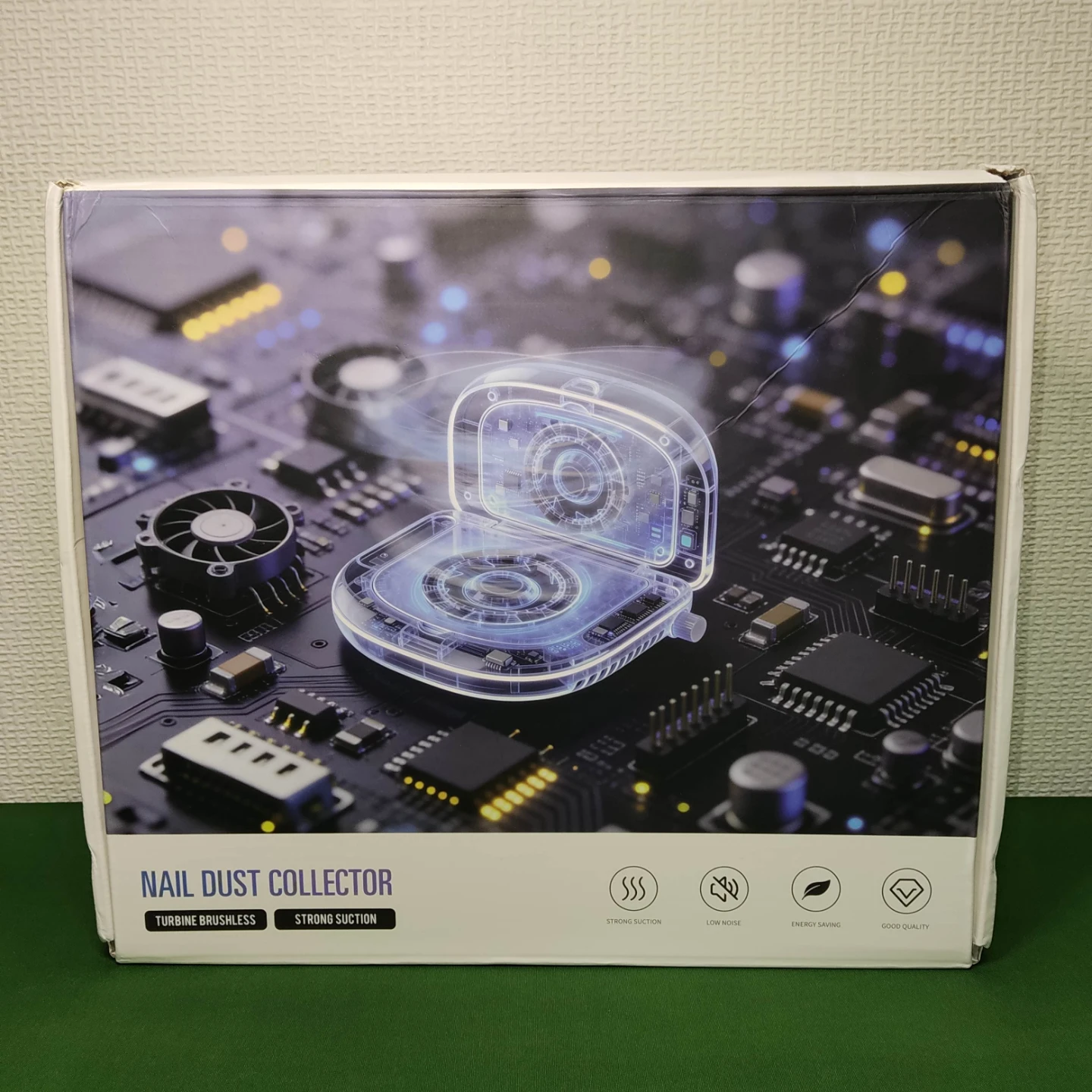 【新品】ネイルダストコレクター　卓上集塵機　デュアルファン折り畳み式　研磨集塵機の写真7枚目